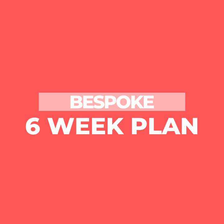Bespoke 6 Week Plan